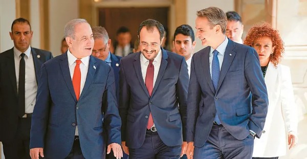 İsrail’deki üçlü zirvede Türkiye çıkışı! Üstü kapalı Cumhurbaşkanı Erdoğan’ı hedef aldılar